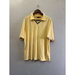 Vintage Guess Jeans USA Velour Polo Shirt Yellow XL Y2K
Surf Retro